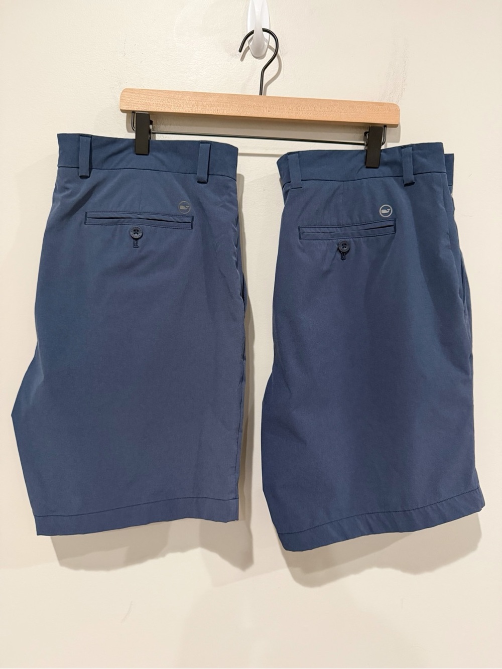 VINEYARD VINES Performance Breaker Shorts Navy Blue Lot of 2 Golf Preppy Size 35